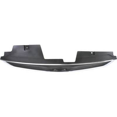 Rareelectrical - New Chrome Shell Grille Assembly Compatible With Nissan Sentra Se-R Spec V 4 Cyl 2.5L Sentra Sl 4 - Image 6