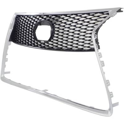Rareelectrical - New Chrome Shell Grille Assembly Compatible With Lexus Ls460 L 8 Cyl 4.6L Ls460 Base 8 Cyl 4.6L - Image 2