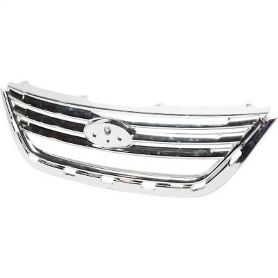 Rareelectrical - New Chrome Grille Assembly Compatible With Ford Fiesta Sel 4 Cyl 1.6L Fiesta S 4 Cyl 1.6L Fiesta - Image 4
