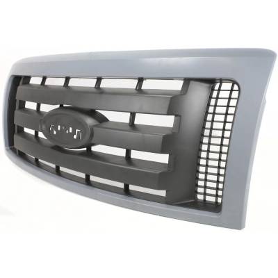 Rareelectrical - New Gray Shell Grille Assembly Compatible With Ford F-150 Stx 6 Cyl 3.7L F-150 Fx4 8 Cyl 5.4L F-150 - Image 2