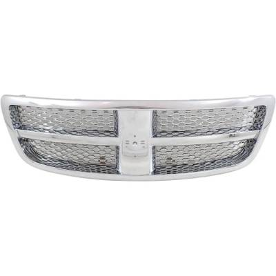 Rareelectrical - New Grille Assembly Compatible With Dodge Ram 1500 Slt 8 Cyl 4.7L 1500 Big Horn 8 Cyl 5.7L 1500 - Image 4