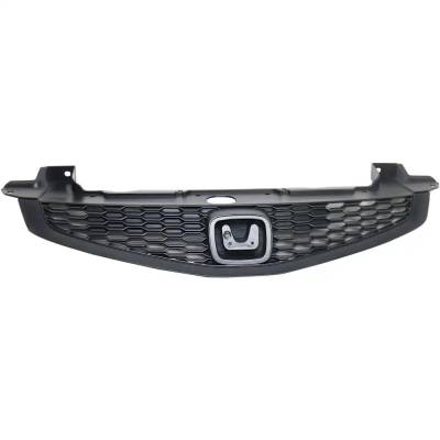 Rareelectrical - New Painted Black Grille Assembly Compatible With Honda Civic Ex-L 4 Cyl 1.8L Civic Dx 4 Cyl 1.8L - Image 5