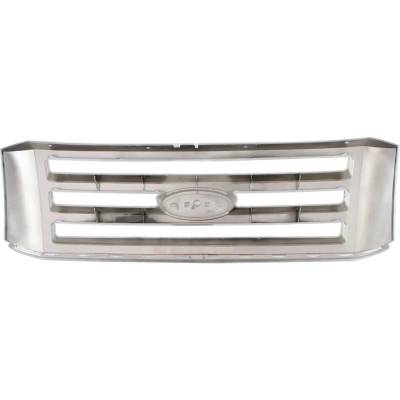 Rareelectrical - New Chrome Grille Assembly Compatible With Ford Expedition El Limited 8 Cyl 5.4L Expedition Max - Image 5