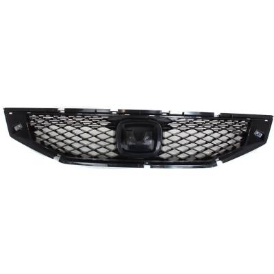 New Paintable Grille Assembly Compatible With Honda Accord Ex 6 Cyl 3.5L Accord Lx-S 4 Cyl 2.4L