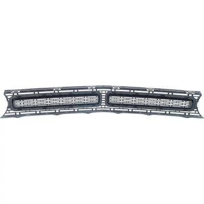 Rareelectrical - New Textured Black Grille Assembly Compatible With Dodge Challenger 392 Hemi Scat Pack Shaker 8 Cyl - Image 5