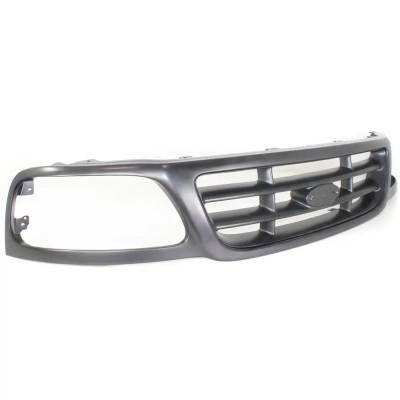 Rareelectrical - New Cross Bar Grille Assembly Compatible With Ford F-150 Xlt 8 Cyl 4.6L F-150 Lariat 8 Cyl 4.6L - Image 3
