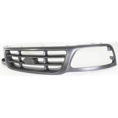 Rareelectrical - New Cross Bar Grille Assembly Compatible With Ford F-150 Xl 6 Cyl 4.2L F-150 Heritage Xlt 6 Cyl 4.2L - Image 2
