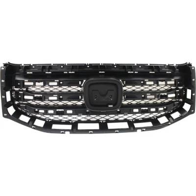 New Textured Black Grille Assembly Compatible With Honda Pilot Ex-L 6 Cyl 3.5L Pilot Lx 6 Cyl 3.5L
