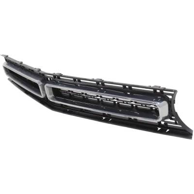 Rareelectrical - New Textured Black Grille Assembly Compatible With Dodge Challenger Gt 6 Cyl 3.6L Challenger Sxt - Image 2