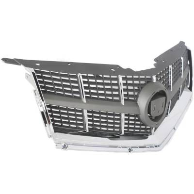 Rareelectrical - New Gray Grille Assembly Compatible With Cadillac Srx Premium 6 Cyl 3.0L Srx Performance 6 Cyl 3.6L - Image 3