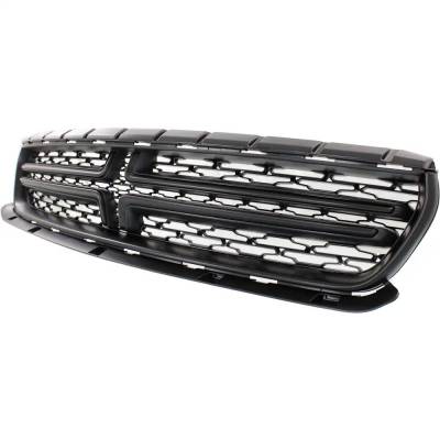 Rareelectrical - New Textured Primed Grille Assembly Compatible With Dodge Charger R/T 8 Cyl 5.7L Charger Sxt Plus - Image 2