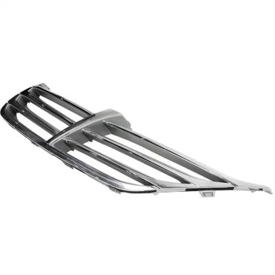 Rareelectrical - New Painted Silver Grille Assembly Compatible With Hyundai Genesis 5.0 8 Cyl 5.0L Genesis 4.6 8 Cyl - Image 2