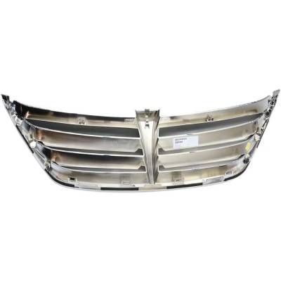 Rareelectrical - New Painted Silver Grille Assembly Compatible With Hyundai Genesis 4.6 8 Cyl 4.6L Genesis 3.8 6 Cyl - Image 5