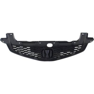 Rareelectrical - New Painted Black Grille Assembly Compatible With Honda Civic Si Hfp 4 Cyl 2.4L Civic Si 4 Cyl 2.4L - Image 5