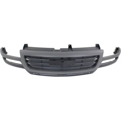 Rareelectrical - New Painted Gray Grille Assembly Compatible With Gmc Sierra 2500 Hd Classic Slt 8 Cyl 8.1L Sierra - Image 4