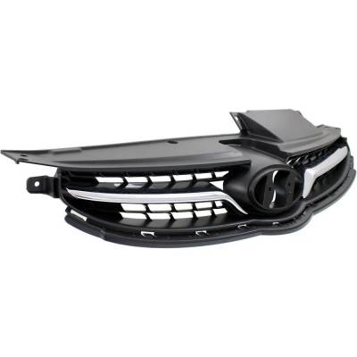 Rareelectrical - Paintable Grille Assembly Compatible With Hyundai Elantra Limited 4 Cyl 1.8L 2011-2013 By Hy1200160 - Image 3