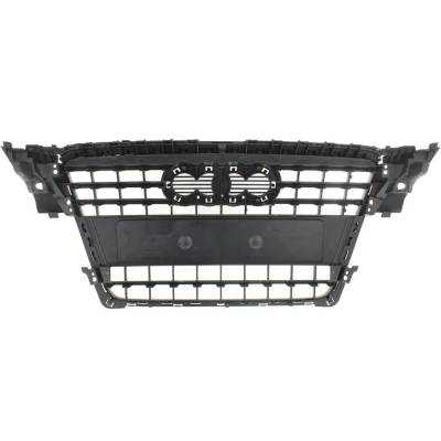 Rareelectrical - New Primed Grille Assembly Compatible With Audi A4 Premium 4 Cyl 2.0L A4 Base 4 Cyl 2.0L A4 Prestige - Image 5