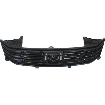 Rareelectrical - New Painted Black Grille Assembly Compatible With Honda Insight Base 4 Cyl 1.3L Insight Lx 4 Cyl - Image 4