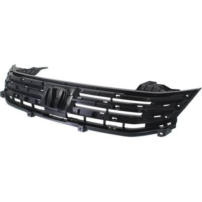 Rareelectrical - New Painted Black Grille Assembly Compatible With Honda Insight Base 4 Cyl 1.3L Insight Ex 4 Cyl - Image 2