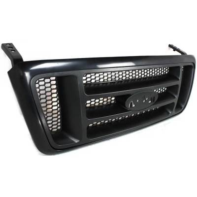Rareelectrical - New Grille Assembly Compatible With Ford F-150 Fx4 8 Cyl 5.4L F-150 Stx 8 Cyl 4.6L F-150 Stx 6 Cyl - Image 3