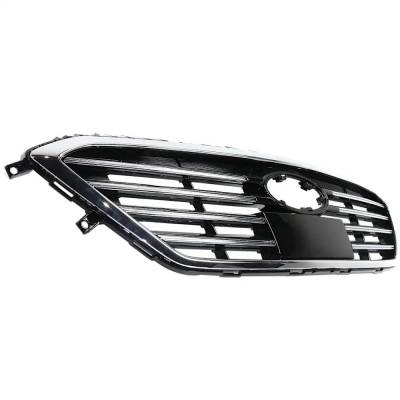 Rareelectrical - New Painted Black Grille Assembly Compatible With Hyundai Sonata Gl 4 Cyl 2.4L Sonata Limited 4 Cyl - Image 3