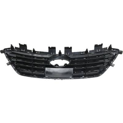 Rareelectrical - New Painted Black Grille Assembly Compatible With Hyundai Sonata Gls 4 Cyl 2.4L Sonata Limited 4 Cyl - Image 5