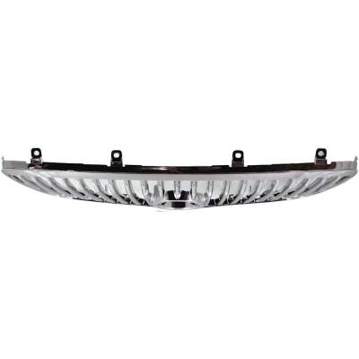 Rareelectrical - New Chrome Grille Assembly Compatible With Buick Lacrosse Cxl 6 Cyl 3.8L Allure Super 8 Cyl 5.3L - Image 4