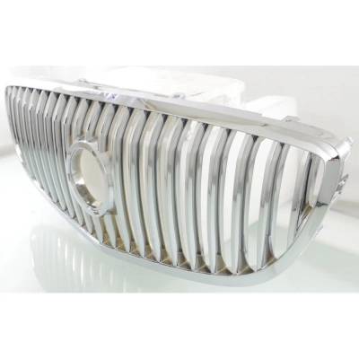 Rareelectrical - New Chrome Grille Assembly Compatible With Buick Allure Cxl 6 Cyl 3.8L Lacrosse Super 8 Cyl 5.3L - Image 2