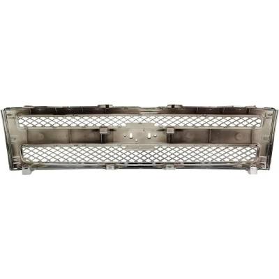 Rareelectrical - New Chrome Grille Assembly Compatible With Chevrolet Silverado 1500 Ltz 8 Cyl 6.0L Silverado 1500 Lt - Image 5