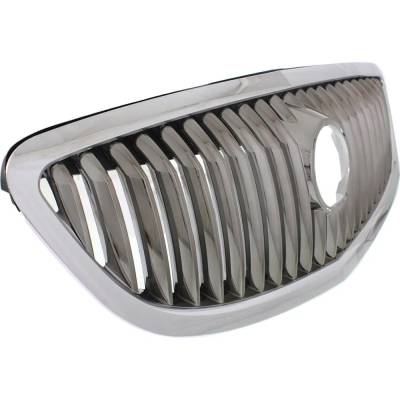 Rareelectrical - New Chrome Grille Assembly Compatible With Buick Enclave Cx 6 Cyl 3.6L Enclave Base 6 Cyl 3.6L - Image 3