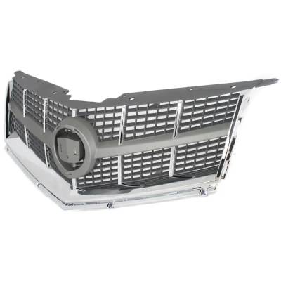 Rareelectrical - New Gray Grille Assembly Compatible With Cadillac Srx Base 6 Cyl 3.0L Srx Luxury 6 Cyl 3.0L Srx - Image 2