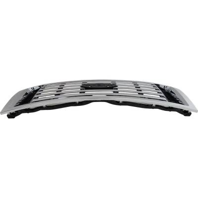 Rareelectrical - New Chrome Grille Assembly Compatible With Ford F-150 Xlt 8 Cyl 5.4L F-150 Xlt 8 Cyl 4.6L F-150 Xlt - Image 5