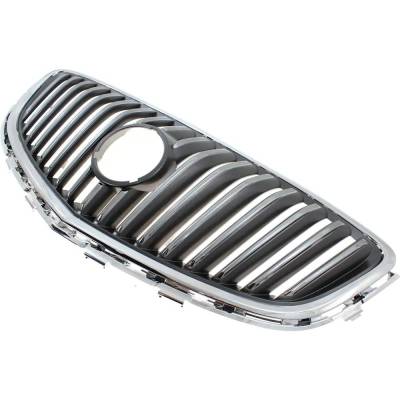 Rareelectrical - New Chrome Grille Assembly Compatible With Buick Verano Convenience 4 Cyl 2.4L Verano Leather 4 Cyl - Image 2