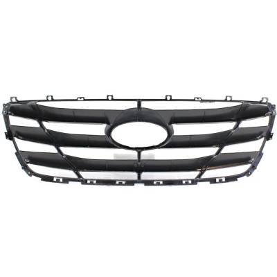 Rareelectrical - New Paintable Grille Assembly Compatible With Hyundai Santa Fe Limited 4 Cyl 2.4L Santa Fe Gl - Image 5