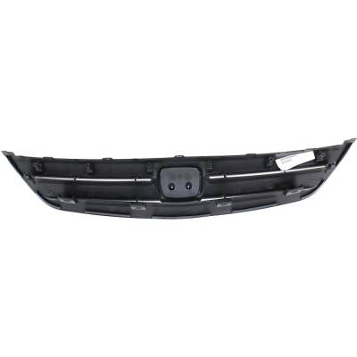 Rareelectrical - New Textured Black Grille Assembly Compatible With Honda Civic Hybrid 4 Cyl 1.3L Civic Ex 4 Cyl 1.7L - Image 5