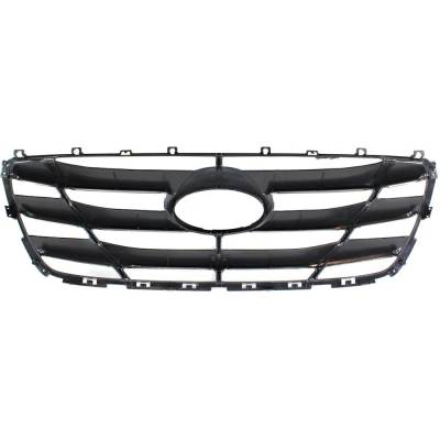 Rareelectrical - New Paintable Grille Assembly Compatible With Hyundai Santa Fe Limited 4 Cyl 2.4L Santa Fe Se 6 Cyl - Image 5