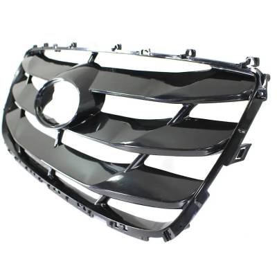 Rareelectrical - New Paintable Grille Assembly Compatible With Hyundai Santa Fe Limited 6 Cyl 3.5L Santa Fe Limited 4 - Image 2