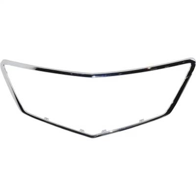 Grille Outline Trim Grille Assembly Compatible With Acura Rdx Base 6 Cyl 3.5L 2016-2018 Ac1202107