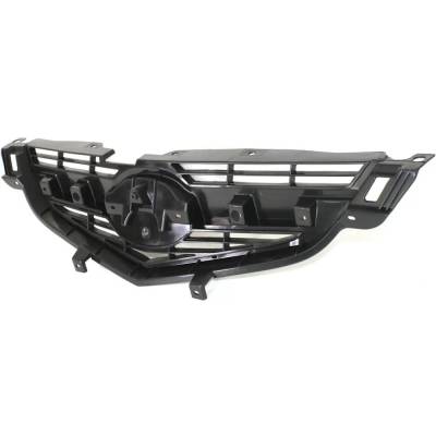 Rareelectrical - Textured Black Grille Assembly Compatible With Acura Tl Base 6 Cyl 3.2L 2004-2006 Ac1200109 - Image 2