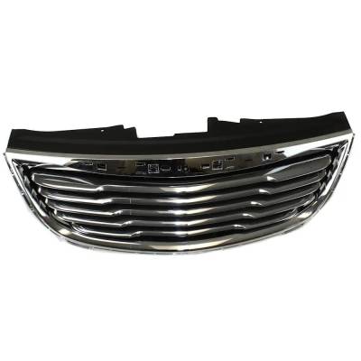Rareelectrical - New Chrome Shell Grille Assembly Compatible With Chrysler Town & Country 30Th Anniversary Edition 6 - Image 4