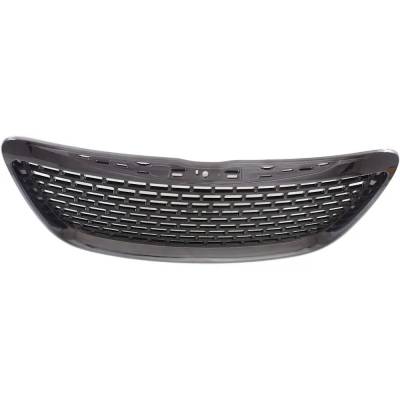 Rareelectrical - New Painted Black Grille Assembly Compatible With Chrysler 300 Srt8 8 Cyl 6.4L 300 C 8 Cyl 5.7L 300 - Image 4