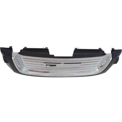Rareelectrical - New Grille Assembly Compatible With Gmc Envoy Xl Sle 6 Cyl 4.2L Envoy Xl Slt 8 Cyl 5.3L Envoy Slt 6 - Image 4