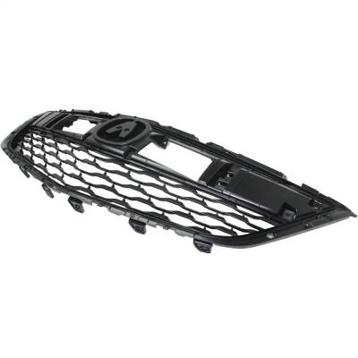 Rareelectrical - New Paintable Grille Assembly Compatible With Acura Mdx Sh-Awd 6 Cyl 3.5L Mdx Base 6 Cyl 3.5L - Image 2