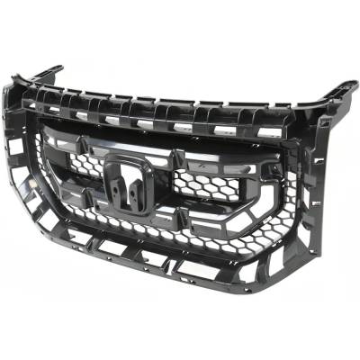 Rareelectrical - New Gray Grille Assembly Compatible With Honda Pilot Ex-L 6 Cyl 3.5L Pilot Lx 6 Cyl 3.5L Pilot - Image 2