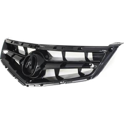 Rareelectrical - Painted Black Grille Assembly Compatible With Acura Tsx Base 4 Cyl 2.4L 2006-2008 Ac1200112 - Image 2