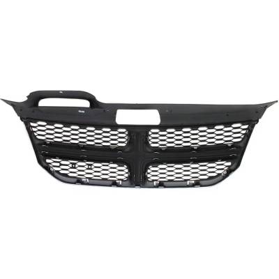 Rareelectrical - New Textured Black Grille Assembly Compatible With Dodge Journey Se Plus 4 Cyl 2.4L Journey Lux 6 - Image 5