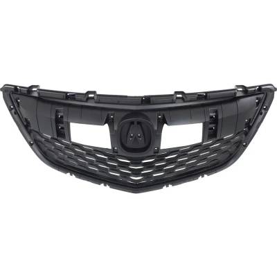 New Paintable Grille Assembly Compatible With Acura Mdx Sh-Awd 6 Cyl 3.5L Mdx Base 6 Cyl 3.5L