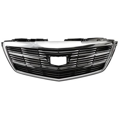 New Chrome Grille Assembly Compatible With Cadillac Ats Premium 6 Cyl 3.6L Ats Premium Luxury 6 Cyl