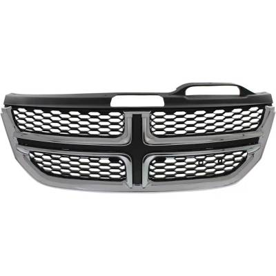 New Textured Black Grille Assembly Compatible With Dodge Journey Sxt 6 Cyl 3.6L Journey Limited 6