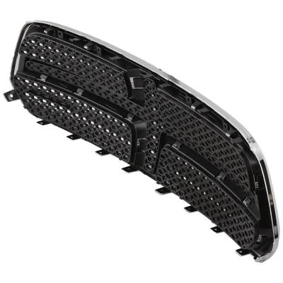 Rareelectrical - New Black/Chrome Grille Assembly Compatible With Dodge Durango Sxt 6 Cyl 3.6L Durango Citadel 8 Cyl - Image 7